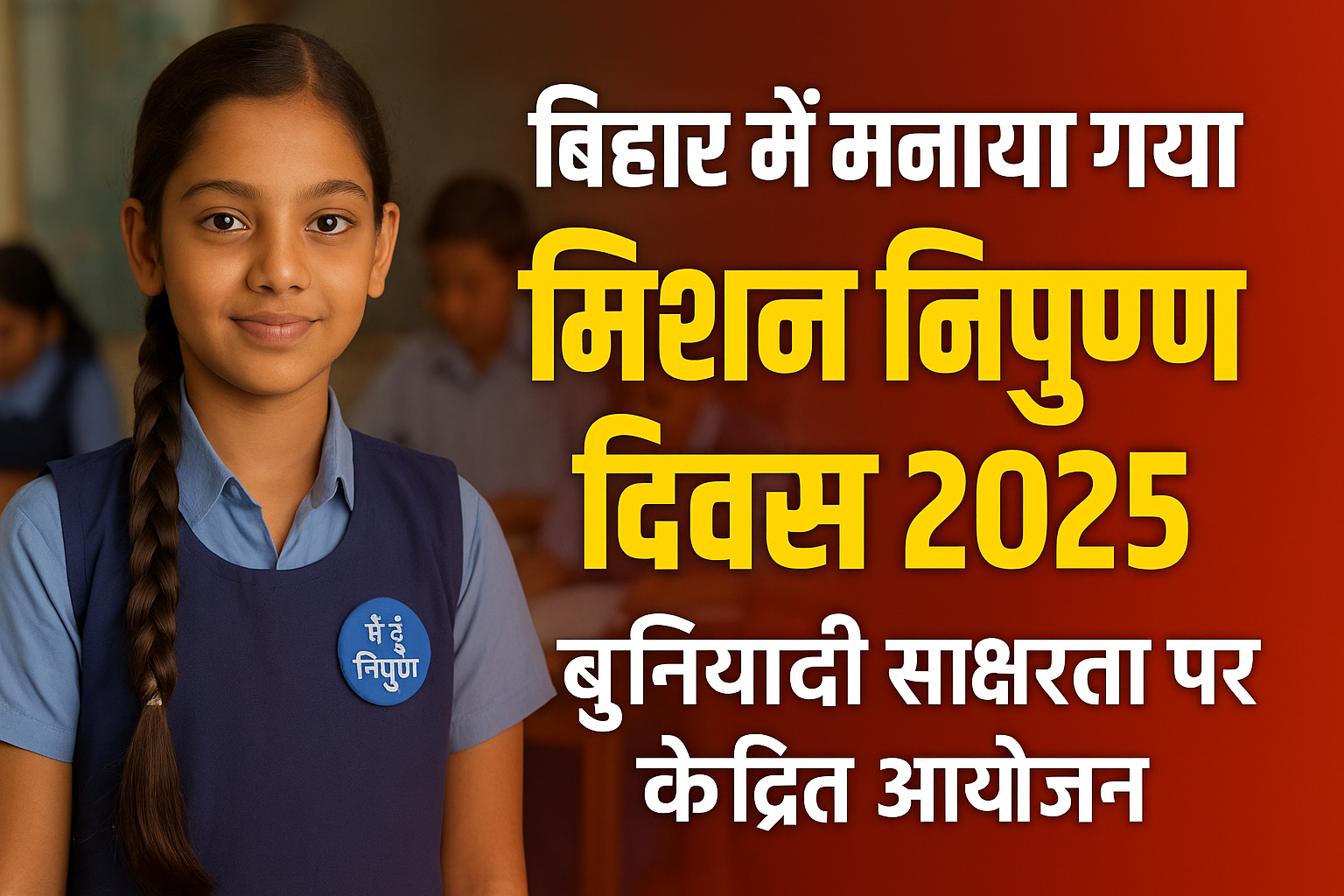 मिशन निपुण दिवस 2025: बिहार में बच्चों की शिक्षा को नया आयाम